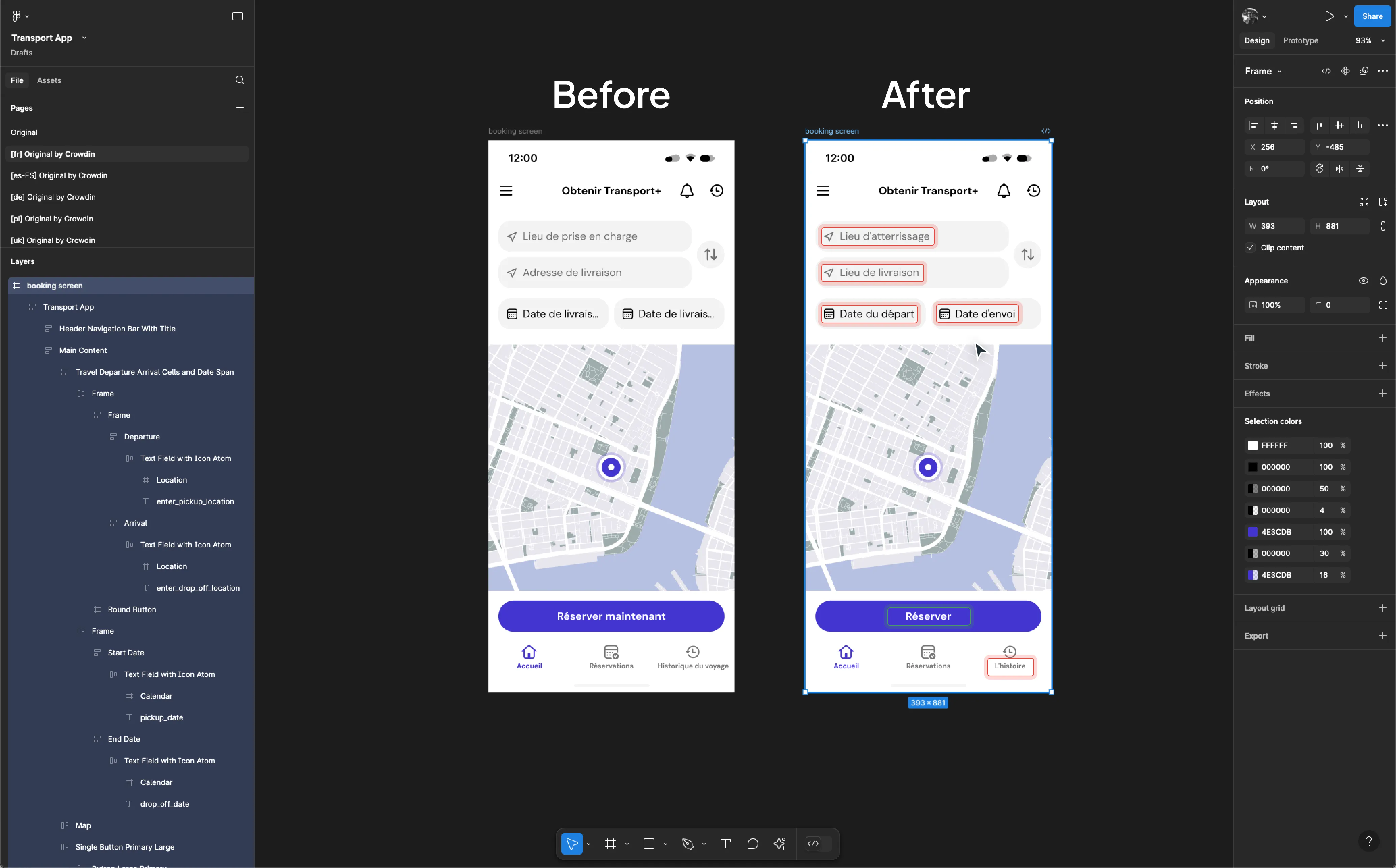 Affina i tuoi progetti e condividili con il tuo team.
