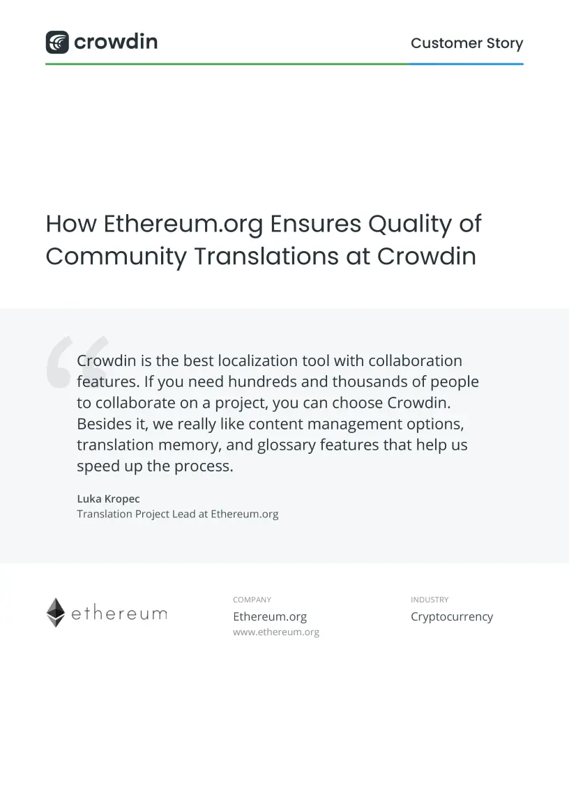 Ethereum Case Study