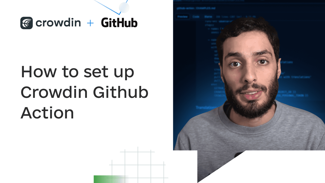 How to set up Crowdin Github Action