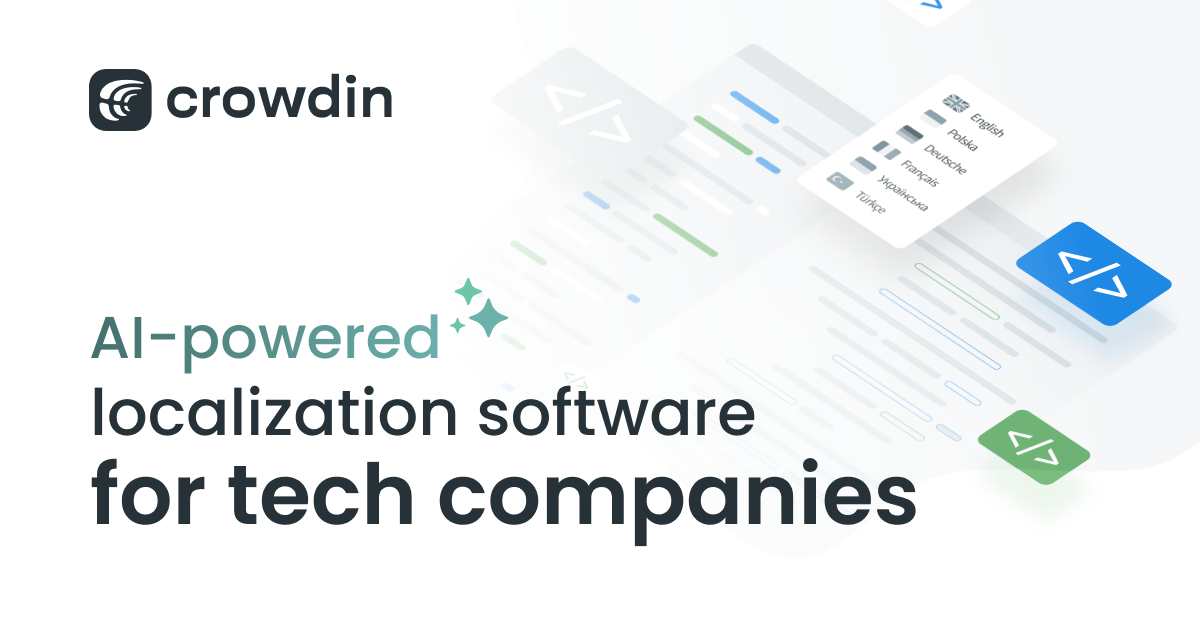 Crowdin | Localization Management Platform for agile teams
