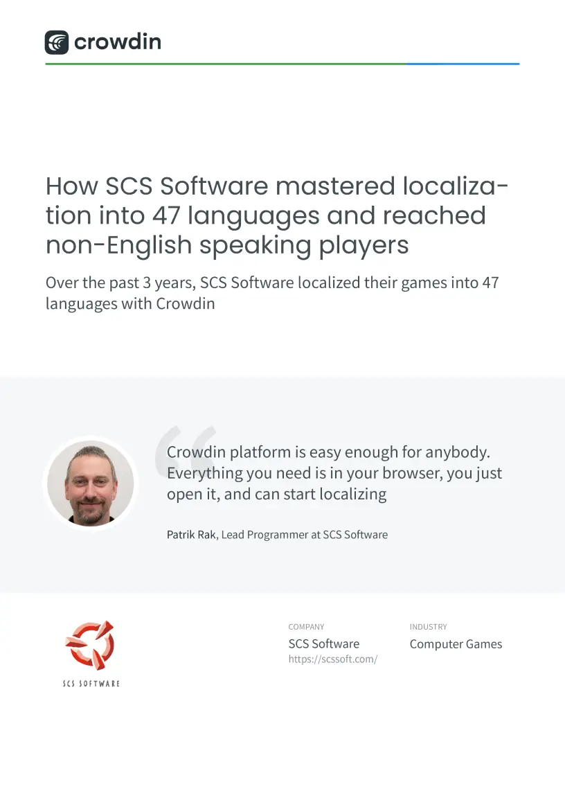 SCS Software Case Study
