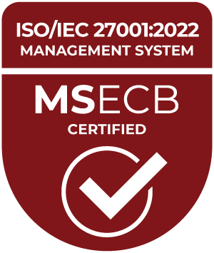 ISO/IEC 27001 certified