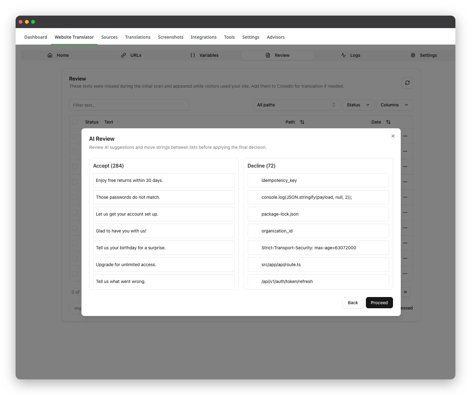 crowdin ai review for website translator