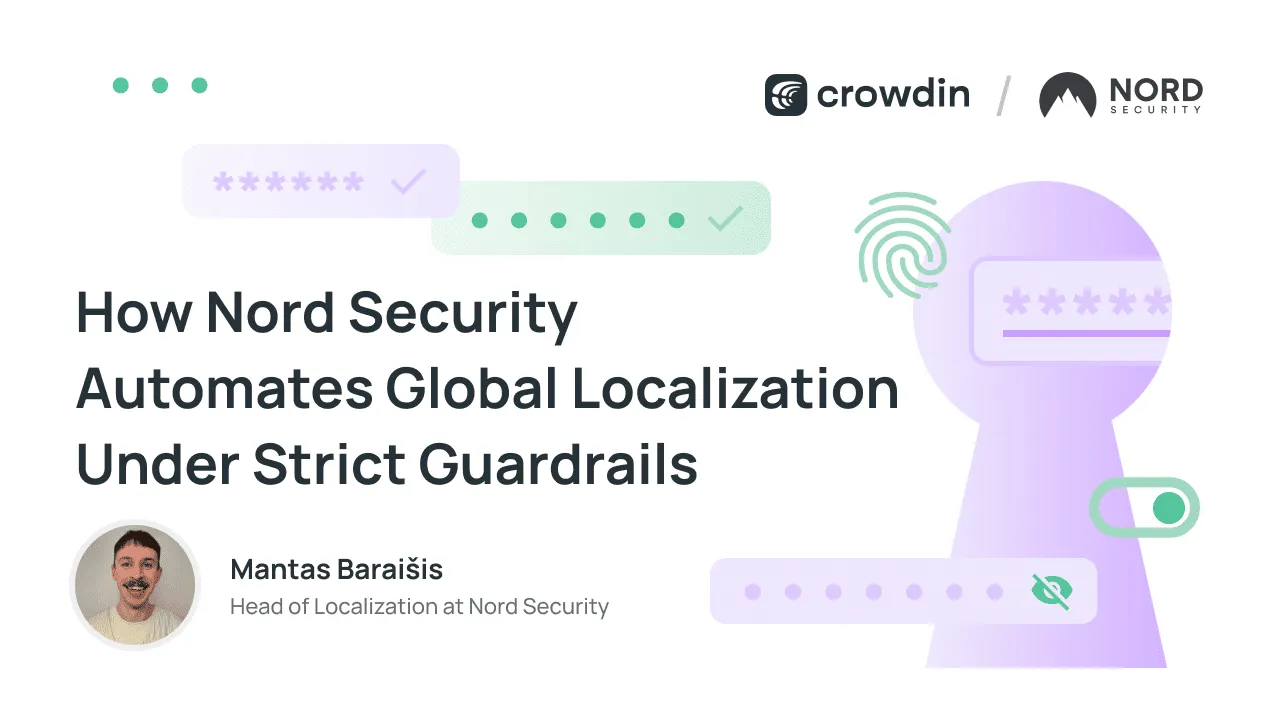 Nord Security localization with Crowdin