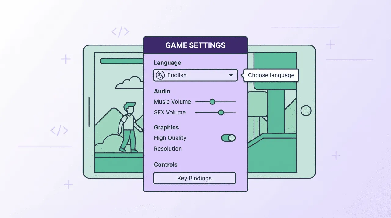 Before game pseudolocalization