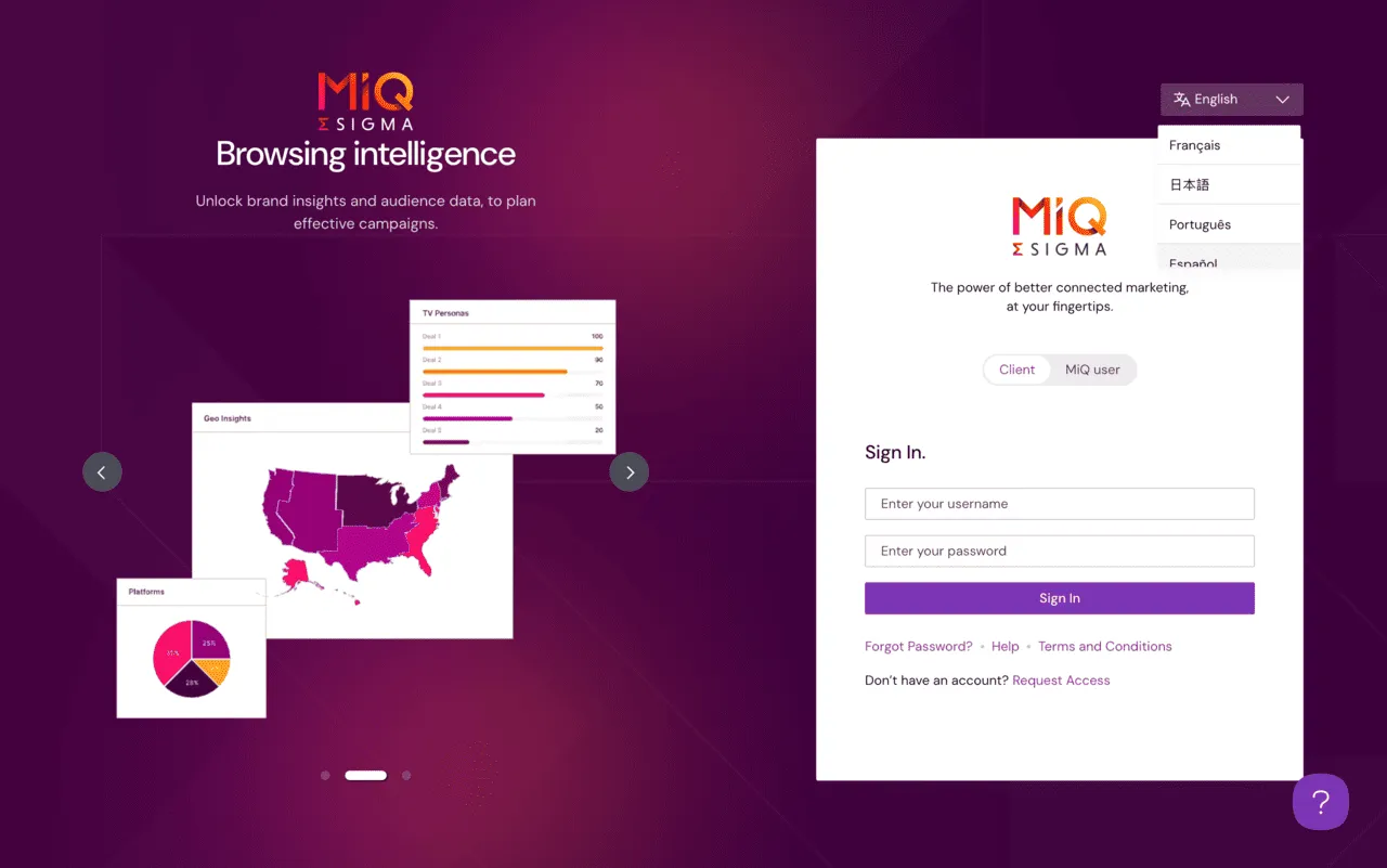 MiQ localization results and impact