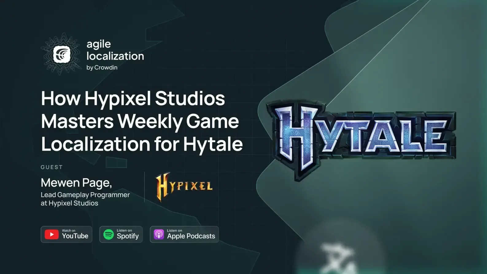 Crowdin Agile Localization podcast with Mewen Page