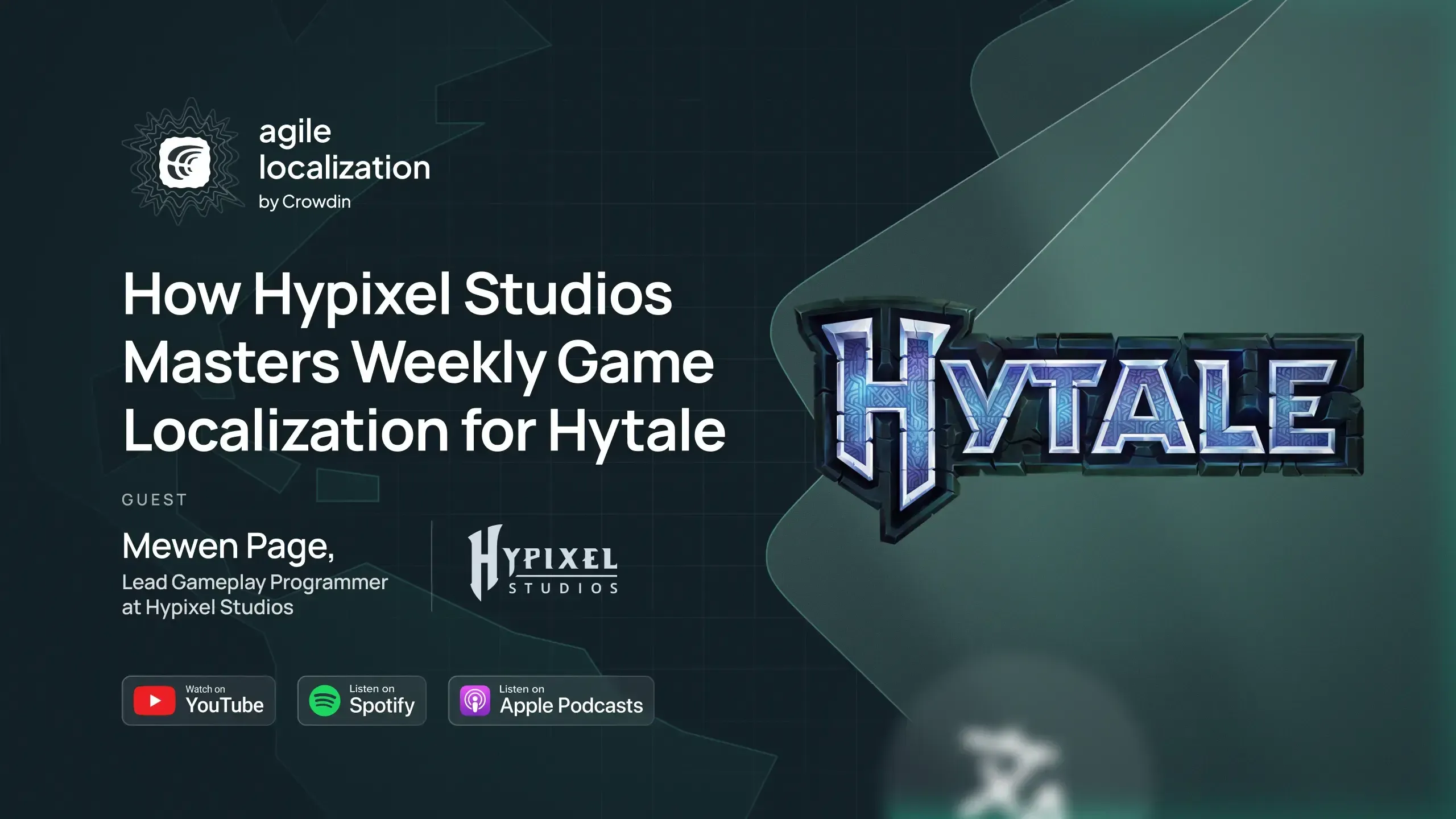 Crowdin Agile Localization podcast with Mewen Page