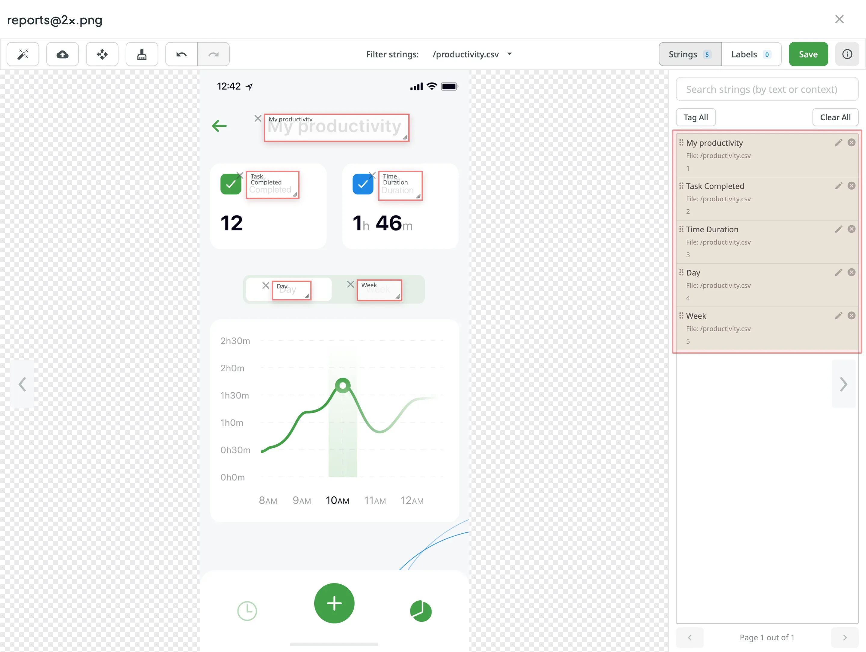 Auto-tagging screenshots in Crowdin