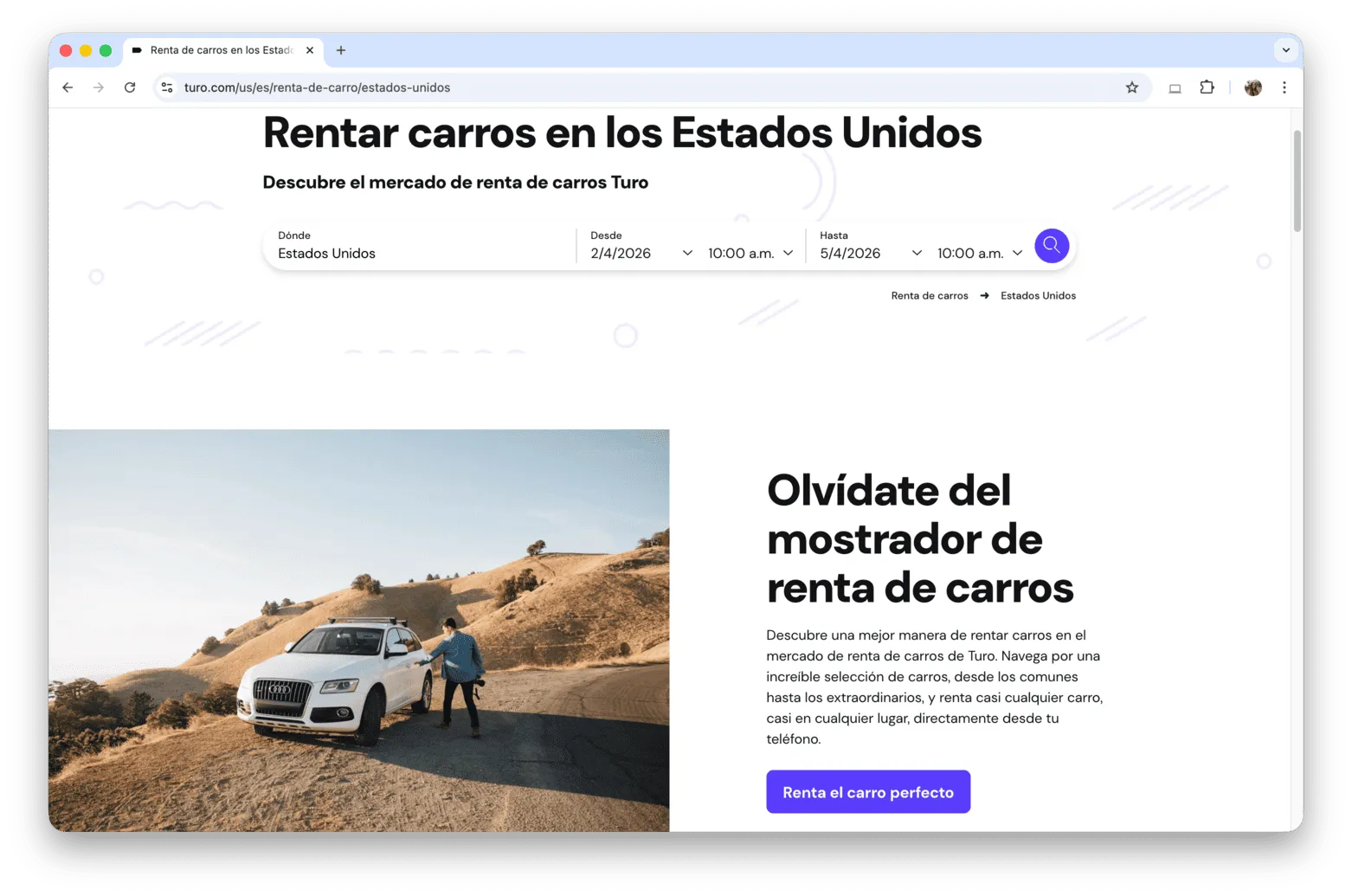 Turo get localized to Spanish in one week