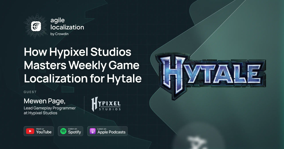 How Hypixel Studios Masters Weekly Game Localization for Hytale ...
