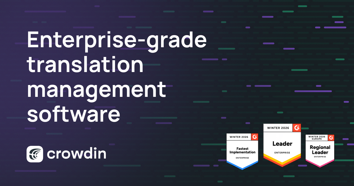 Enterprise Translation Software for Advanced Localization